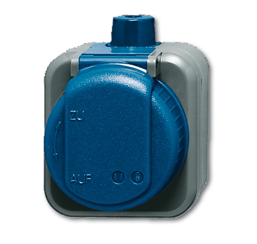 BUSCH-JAEGER 2300EWDI SCHUKO-Steckdose Duro 2000 WDI | IP 66