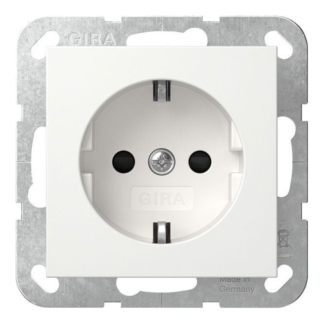 GIRA 445303 SCHUKO-Steckdose System 55 | Berührungsschutz