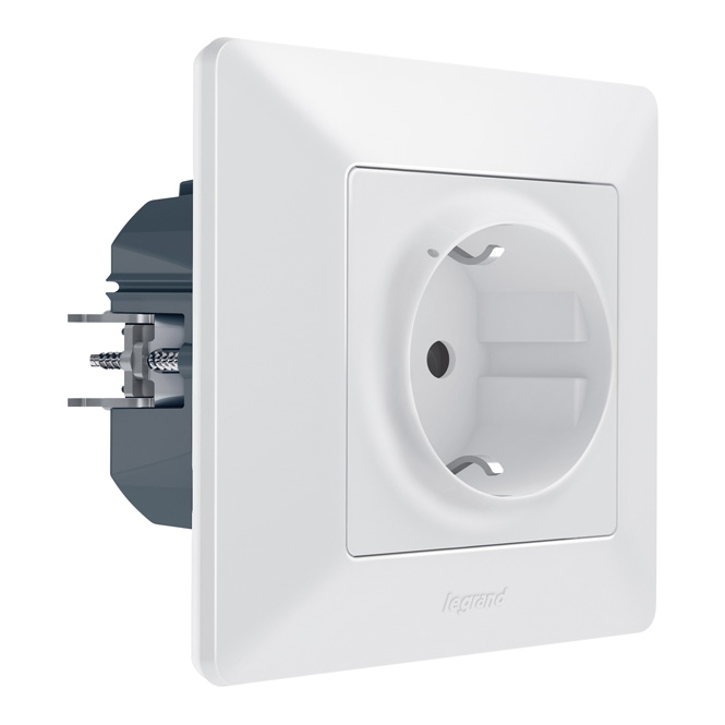 LEGRAND 752194 Netatmo-Steckdose Valena Life | 1-fach