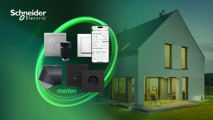 Merten Steckdosen, Schalter und Smart Home