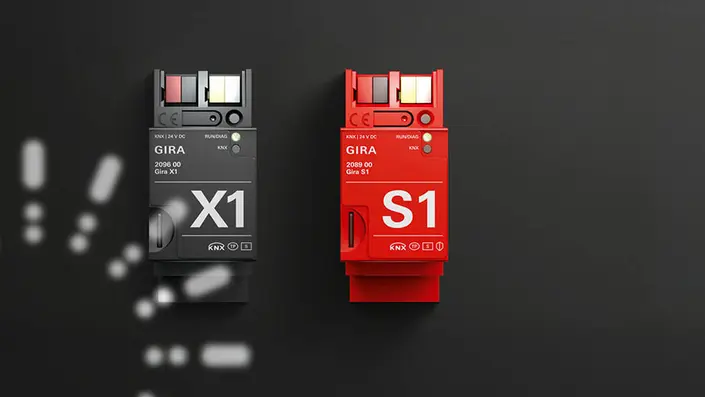 KNX-Steuerung mit Gira X1 & S1