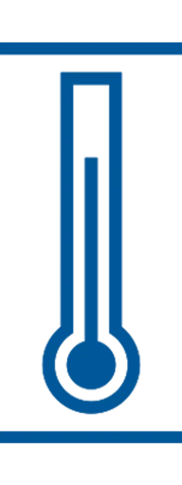 Eingebauter Temperatursensor 