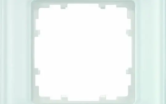 SIEMENS Abdeckrahmen delta miro Glas 