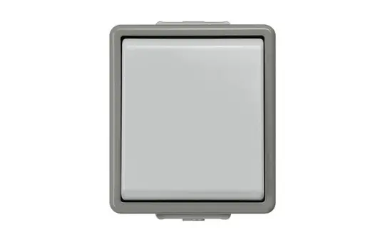 SIEMENS Aufputz-Wippschalter Delta Fläche IP44 