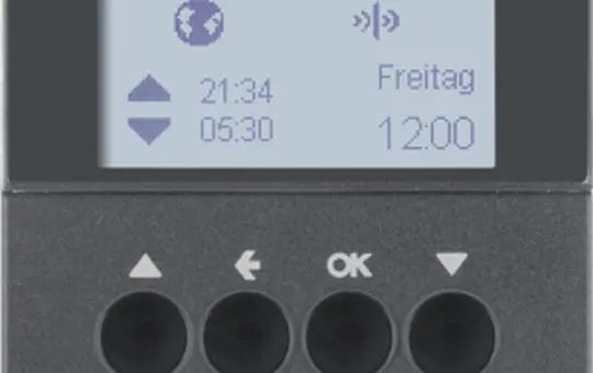 BERKER KNX-RF Jalousie-Schaltuhr S.1/B.3/B.7 
