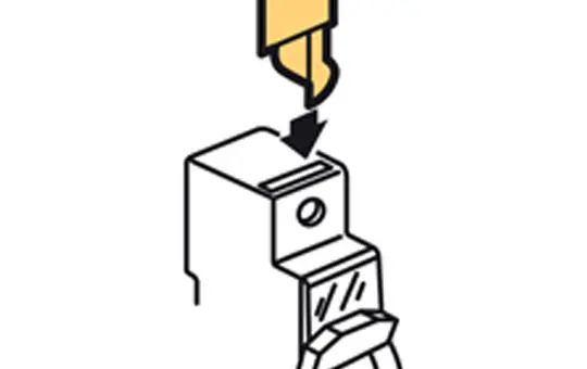 LEGRAND Schraubenabdeckung 