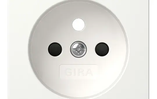 GIRA Abdeckung internationale Steckdose System 55 