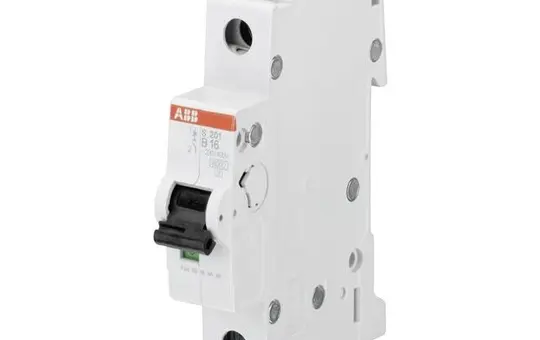 ABB S201-B10 Leitungsschutzschalter 1-polig Typ B 10 A