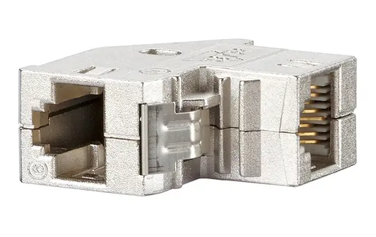 METZ CONNECT 1309A1-I Keystone-Kupplung Cat. 6, 90°