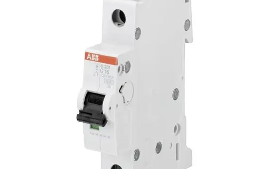ABB S201-C16 Leitungsschutzschalter 1-polig Typ C 16 A