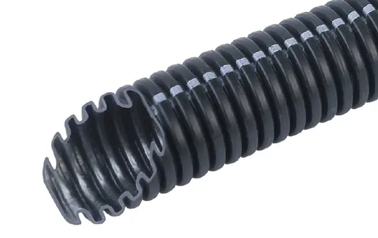 FRÄNKISCHE 24110063 Wellrohr FFKu-EL-F-LS0H M63 | schwarz