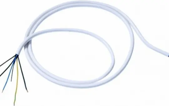 BACHMANN 119.270 Herdanschlussleitung 5G2,5 mm² | weiß | 1,5 m