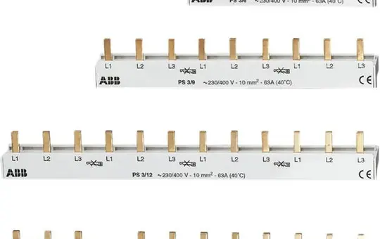 ABB PS3/12FI Phasenschiene 3-phasig FI 12 TE