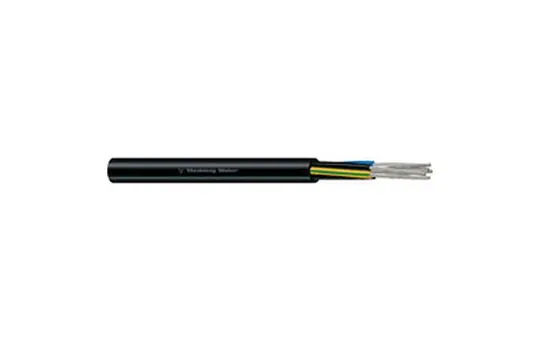 Gummischlauchleitung bis 500 V mit PE H05RR-F4G0,75Ri.100 Ring 100 m | 4G0,75 mm²