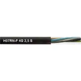 Gummischlauchleitung bis 750 V mit PE H07RN-F4G2,5S Meterware | 4G2,5 mm²