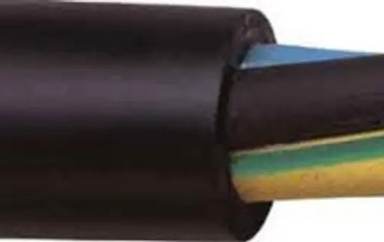 Gummischlauchleitung bis 750 V mit PE H07RN-F4G4S Meterware | 4G4 mm²