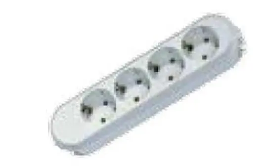BACHMANN 381.223K Tischsteckdose SMART 4-fach | weiß | keine