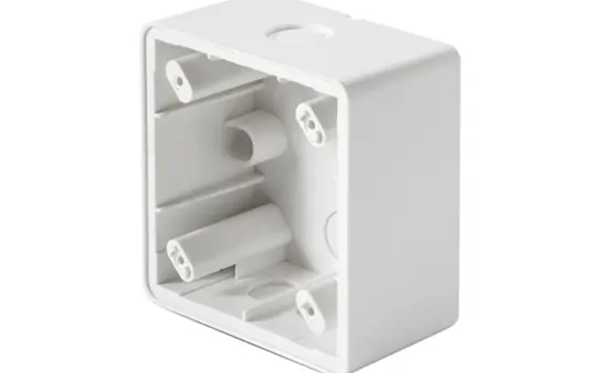 ESYLUX EM10055164 Aufputzdose Serie STANDARD IP 44 | weiß