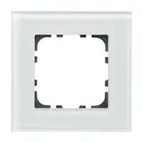 MDT BE-GTR1W.01 Abdeckrahmen Glas Sortiment 55 1-fach | glas weiß