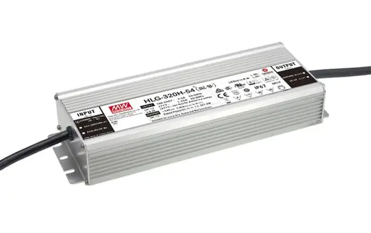 MEANWELL HLG-320H-24A HLG 24 V LED-Schaltnetzteil 320 W