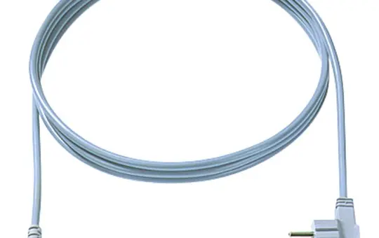 BACHMANN 351.974 Kaltgeräte-Zuleitung 3G0,75 mm², unverpackt | grau | 2,00 m