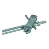 DEHN 620015 Anschlussschelle St/tZn schräg | 20 mm