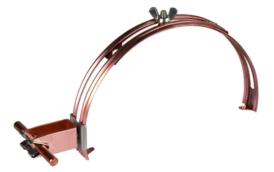 DEHN 206817 Dachleitungshalter verstellbar Bauhöhe 32 mm Cu 15 mm Haltekrallen | kupfer | 180-280 mm