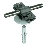 DEHN 286819 Leitungshalter 7 - 10 mm V2A m. Schraube | edelstahl