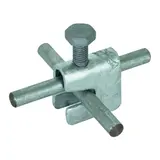 DEHN 308025 Verbindungsklemme St/tZn Parallelverbinder Rd/Rd | 6 - 30 mm