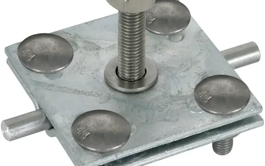 DEHN 478141 Anschlussklemme Gewindebolzen St/tZn M10 | 7 - 40 mm