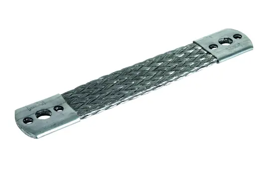 DEHN 377045 Überbrückungsband Alu Schraubbefestigung | 180 mm