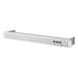 METZ CONNECT 130920-E Patchpanel mit Modulen 24-port, Cat. 6