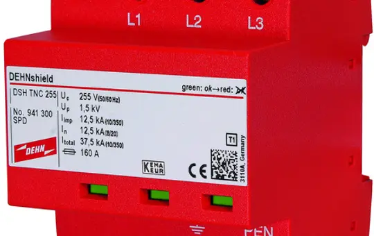DEHN 941300 Kombi-Ableiter Typ 1+2 4-polig, TN-C