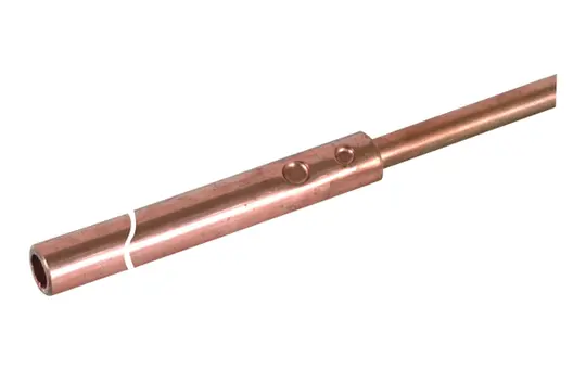DEHN 103417 Rohrfangstange m. Verjüngung 16 / 10 mm Cu | 1,5 m