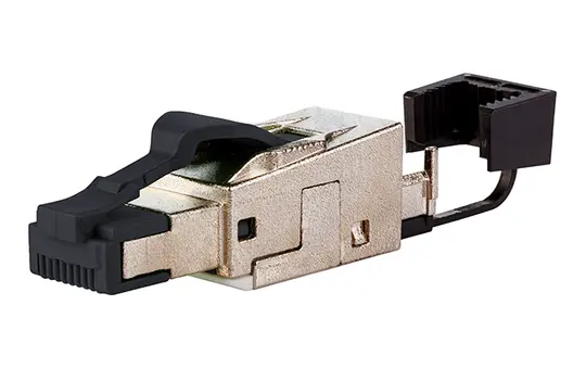 METZ CONNECT 130E405032-E Netzwerkstecker Cat. 6a, gerade