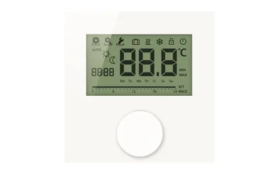 MÖHLENHOFF 130232 Raumtemperaturregler Alpha Control | weiß