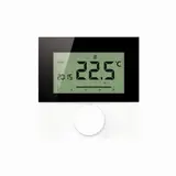 MÖHLENHOFF 130566 Raumtemperaturregler Alpha Komfort | weiß/schwarz