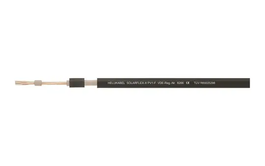 Solarkabel H1Z2Z2-KswTr.1000 Trommel 1000 m | schwarz | 6 mm²