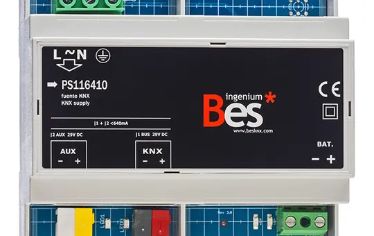 BESKNX PS116410 KNX-Busspannungsversorgung 640 mA, Backup-Funktion