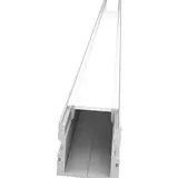 LED PROFILELEMENTE AU Hoch PE86.0146 Aluminiumprofil 2 m AU-Hoch | weiß matt