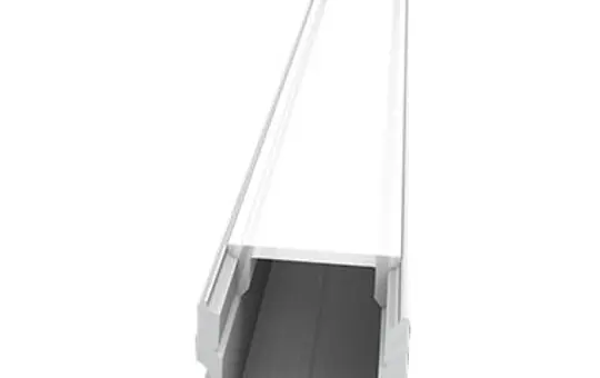 LED PROFILELEMENTE AU Hoch PE86.0146 Aluminiumprofil 2 m AU-Hoch | weiß matt