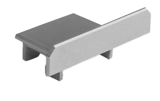 LED PROFILELEMENTE 1844 Endkappe für S24 | grau