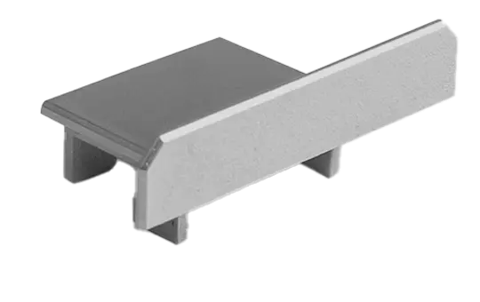 LED PROFILELEMENTE 1844 Endkappe für S24 | grau