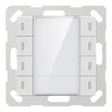 GVS ADV-08/02.2.00 KNX-Tastsensor ADVANCE+ 4-fach | weiß glänzend