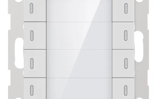 GVS ADV-08/02.1.00 KNX-Tastsensor ADVANCE+ 4-fach | weiß matt