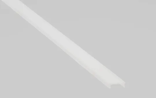 LED PROFILELEMENTE 1805.2 Kunststoffabdeckung 2 m für AU & ET | satiniert