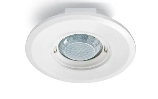 ESYLUX EP10427930 Präsenzmelder PD-FLAT 360°, 8 m, Unterputz rund | weiß