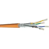 DRAKA 60011130Ri.100 Datenleitung Cat. 7a HS (1500 MHz) Ring 100 m | orange | 4x2x22 AWG