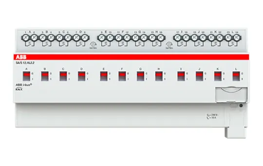 ABB SA/S12.16.2.2 KNX-Schaltaktor 16 A 12-fach