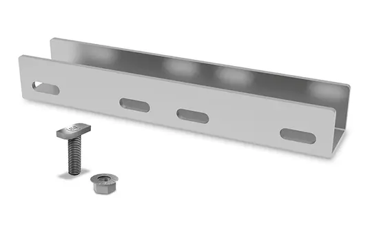 K2 2001976 SingleRail 36 System Zubehör Schienenverbinder-Set | aluminium